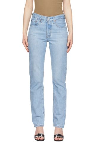 Blue 501 Original Fit Jeans | SSENSE