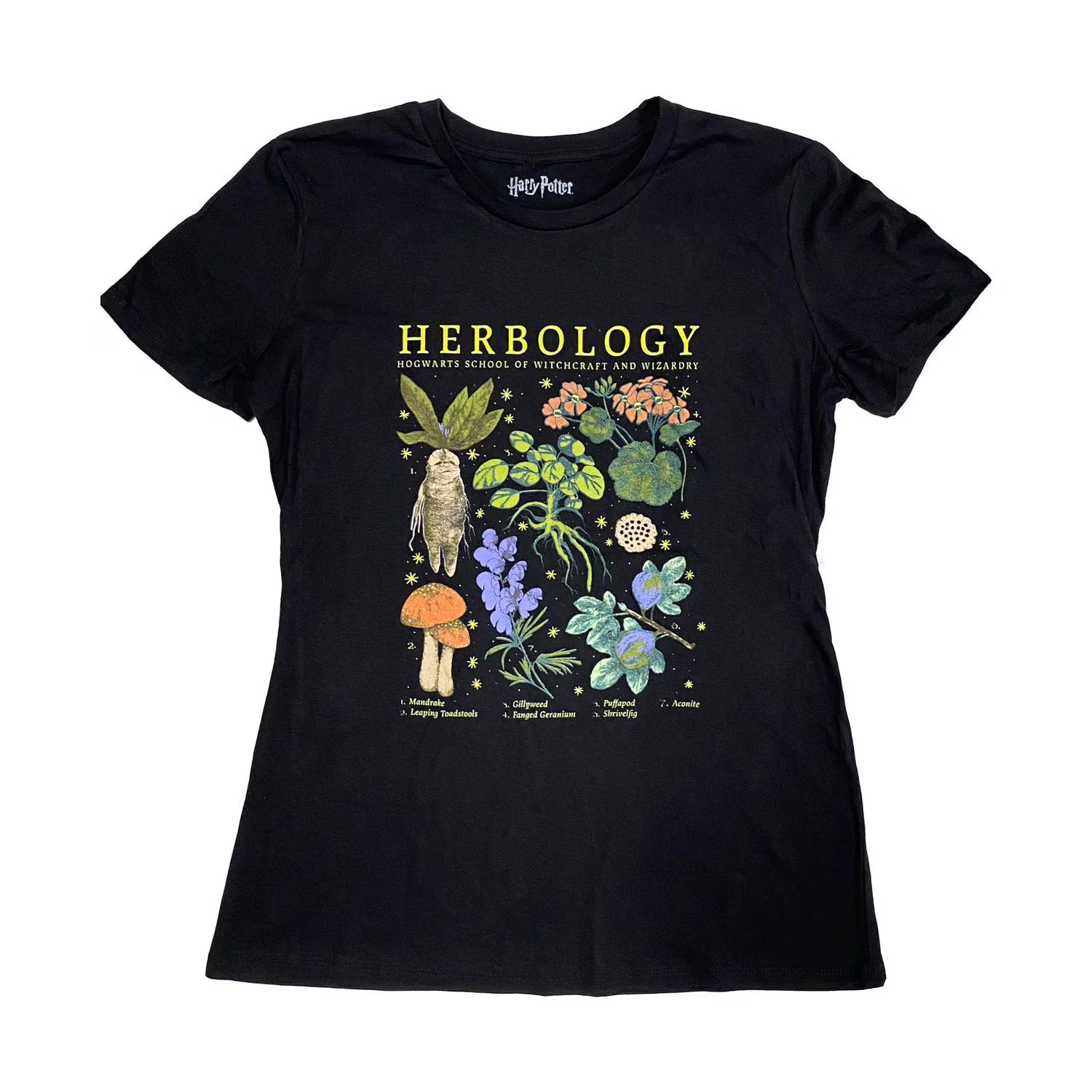 Ladies Harry Potter Herbology Short Sleeve T-Shirt | Walmart (CA)