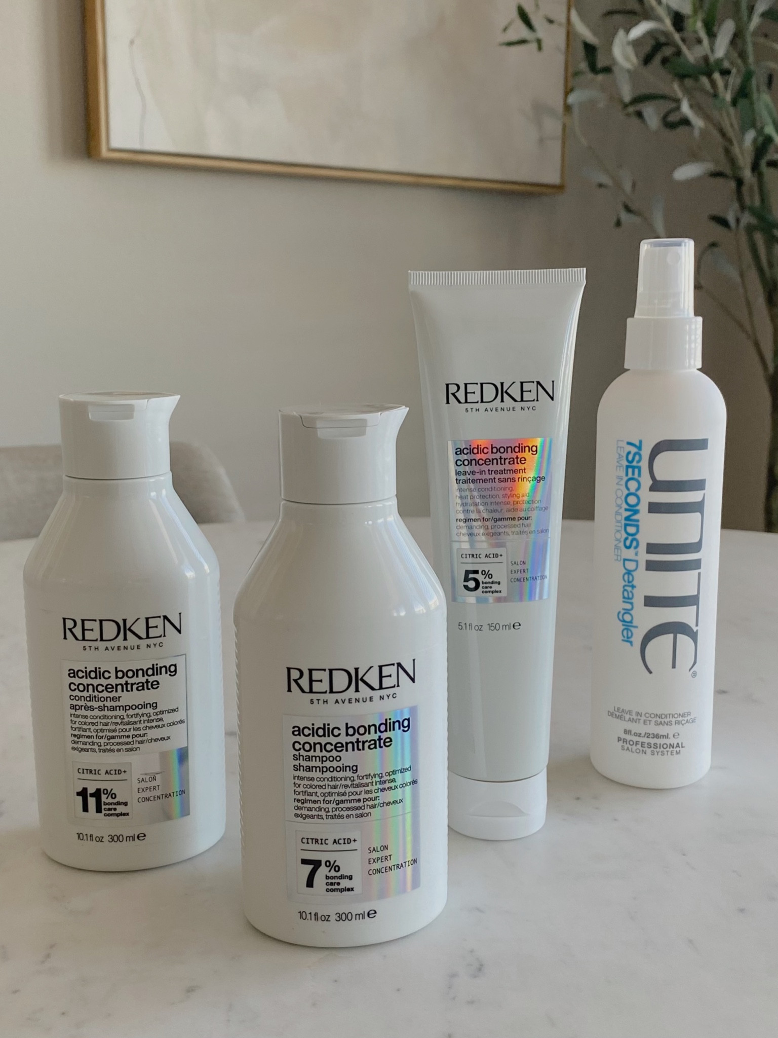 My recently purchased hair products!

Redken acidic bonding concentrate shampoo + conditioner 
Redken acidic bonding concentrate leave in conditioner 
Unite 7 seconds detangler spray 

#LTKFind #LTKunder50 #LTKbeauty
