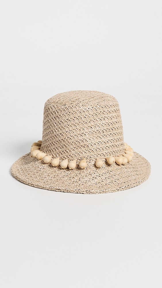 Sedona Wooden Drop Raffia Hat | Shopbop