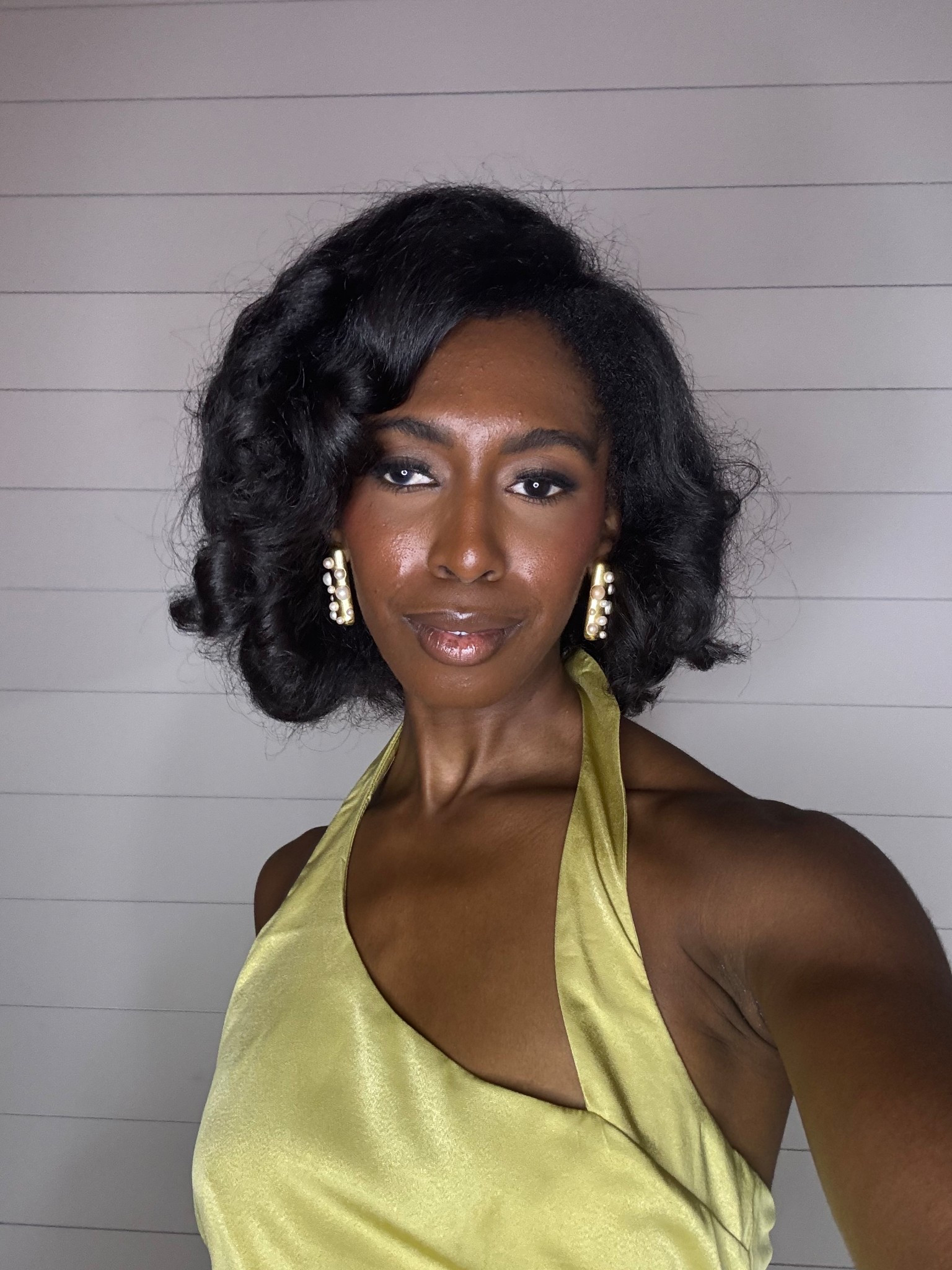 Did my own hair and makeup for my cousin’s wedding over the weekend! First time trying the One Size matte foundation and I’m a big fan. Think it pairs nicely with the Danessa Myricks water serum and blurring balm for oily skin!

Earrings: Ruahh.com
Eyeshadow palette: CNE Cosmetics

Wedding makeup dark skin makeup  matte makeup affordable makeup black owned matte foundation one size tall makeup 



#LTKWedding #LTKBeauty #LTKFindsUnder100