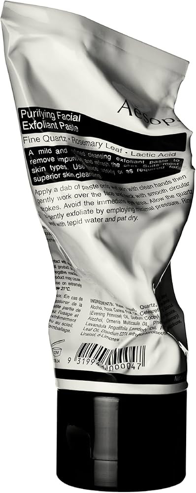 Aesop Purifying Facial Exfoliant Paste - Cream-Based, Enhanced with Fine Quartz and Lactic Acid -... | Amazon (US)