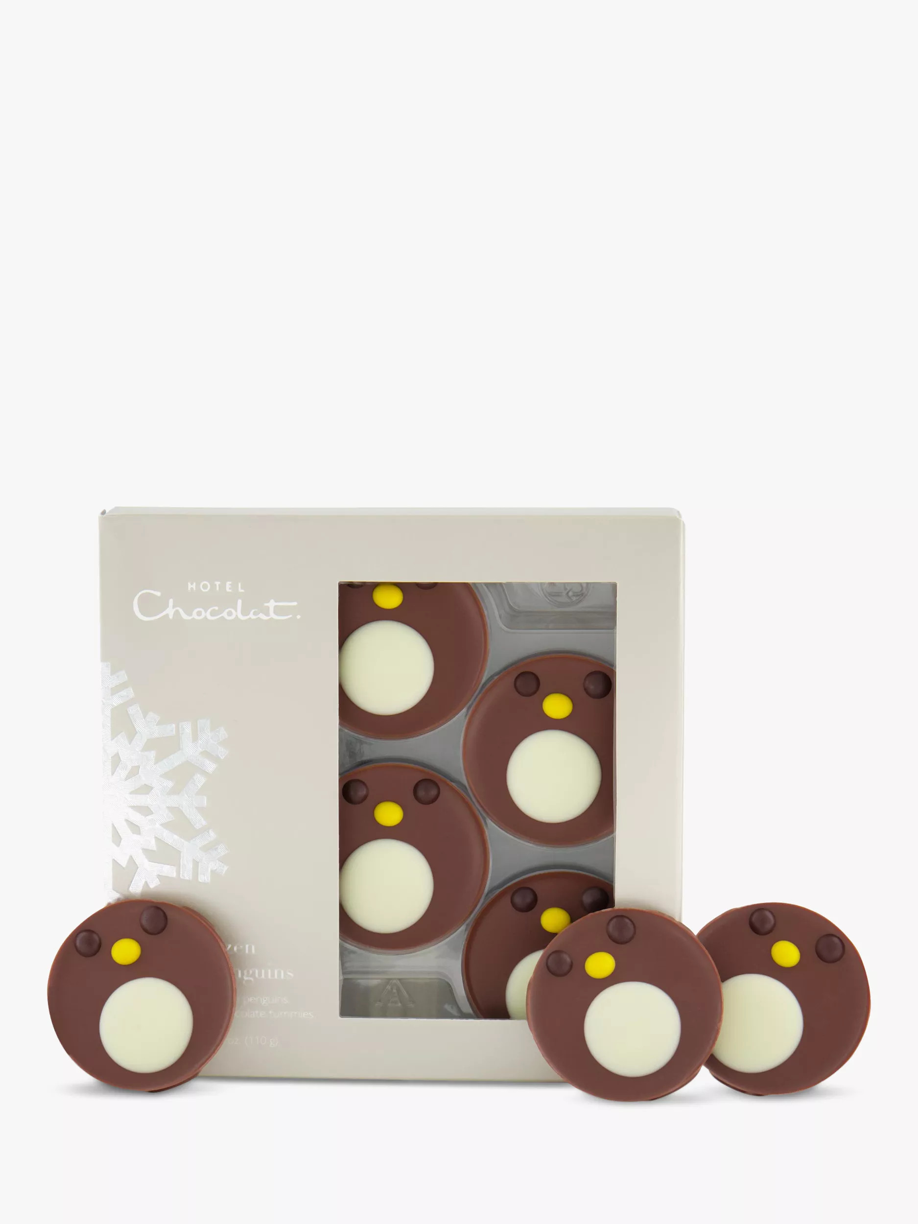 Hotel Chocolat  A Dozen Portly Penguins, 110g | John Lewis (UK)