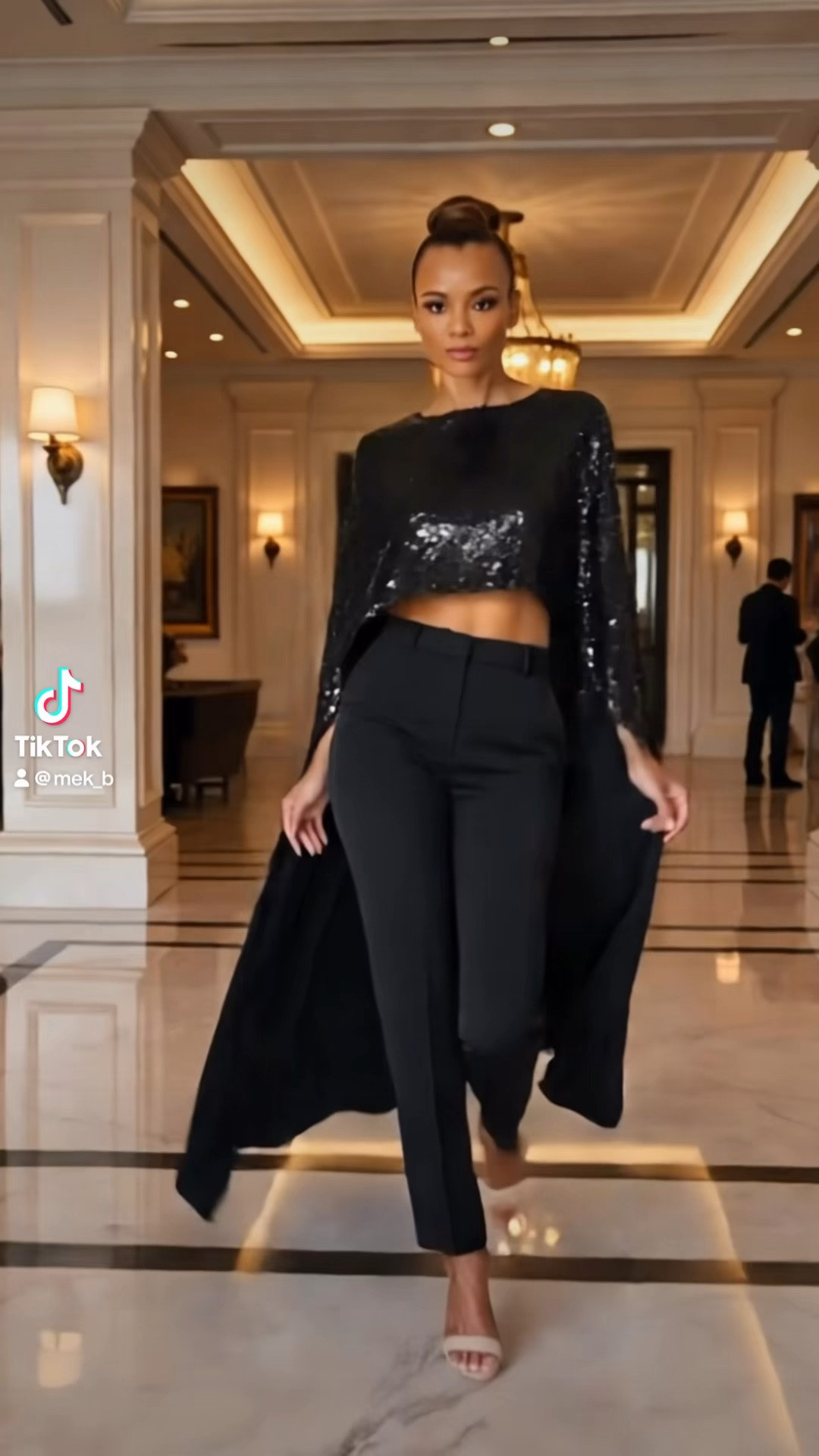 Statement piece alert. ✨ The Heiress Beverly Hills Cascade Cape instantly elevates any outfit with its dramatic silhouette, shimmering sequins, and elegant movement. Perfect for galas, holiday parties, black-tie events, or any night you want all eyes on you. 🖤

#LTKStyle #HeiressBeverlyHills #EveningWear #LuxuryFashion #SequinStyle #HolidayParty #GalaLook #BlackTieStyle #OccasionWear #StyleInspo

#LTKootd