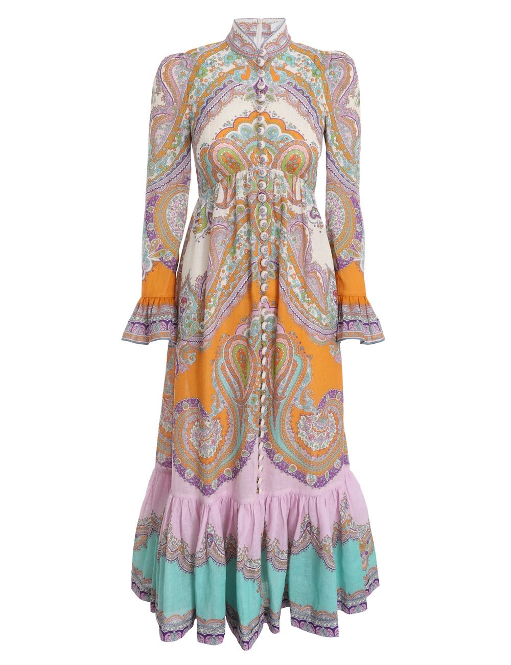 Lola Paisley Midi Dress | ZIMMERMANN (US, CA, EU, MENA)