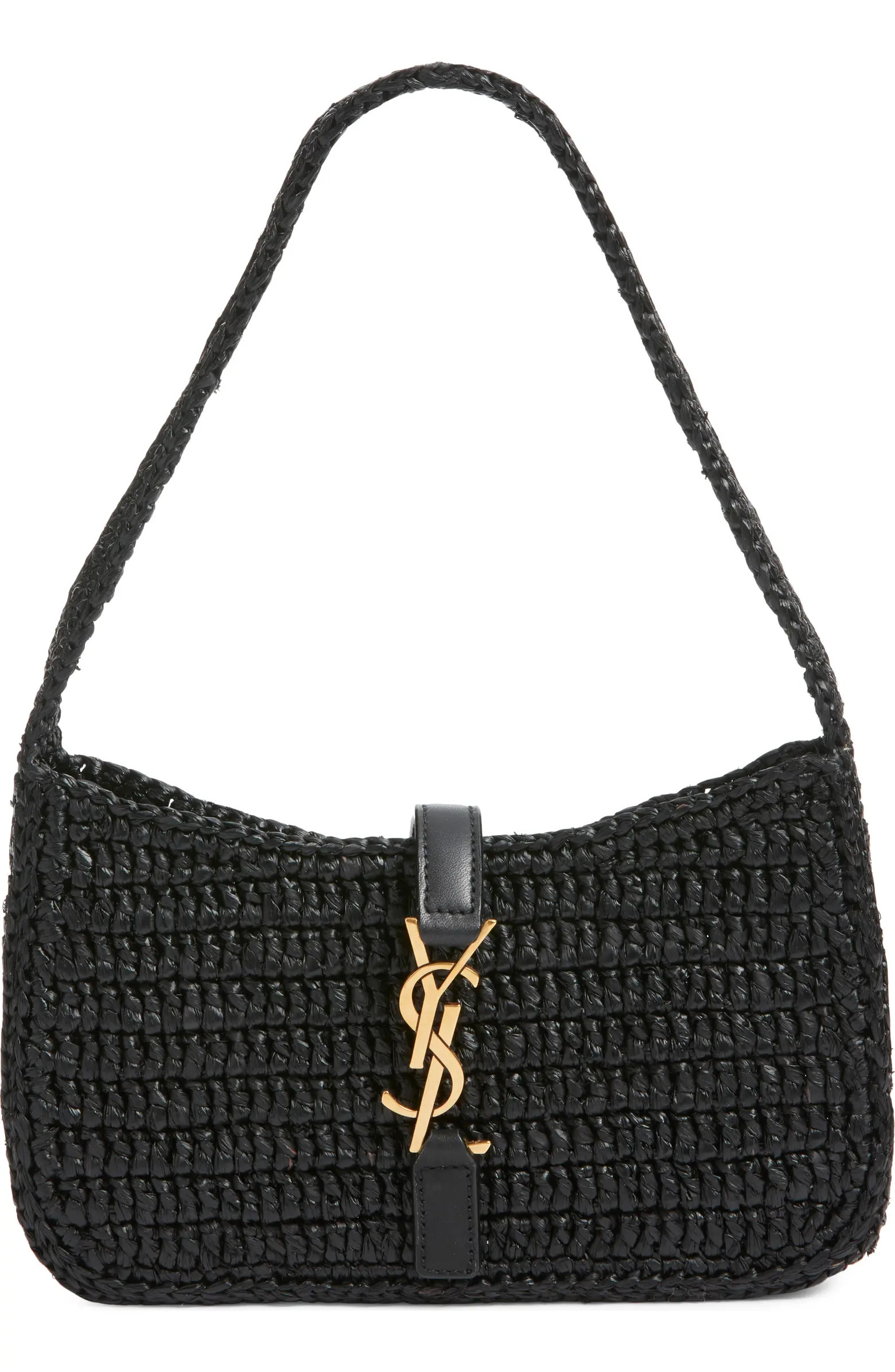 Mini Le 5 À 7 Raffia Shoulder Bag | Nordstrom