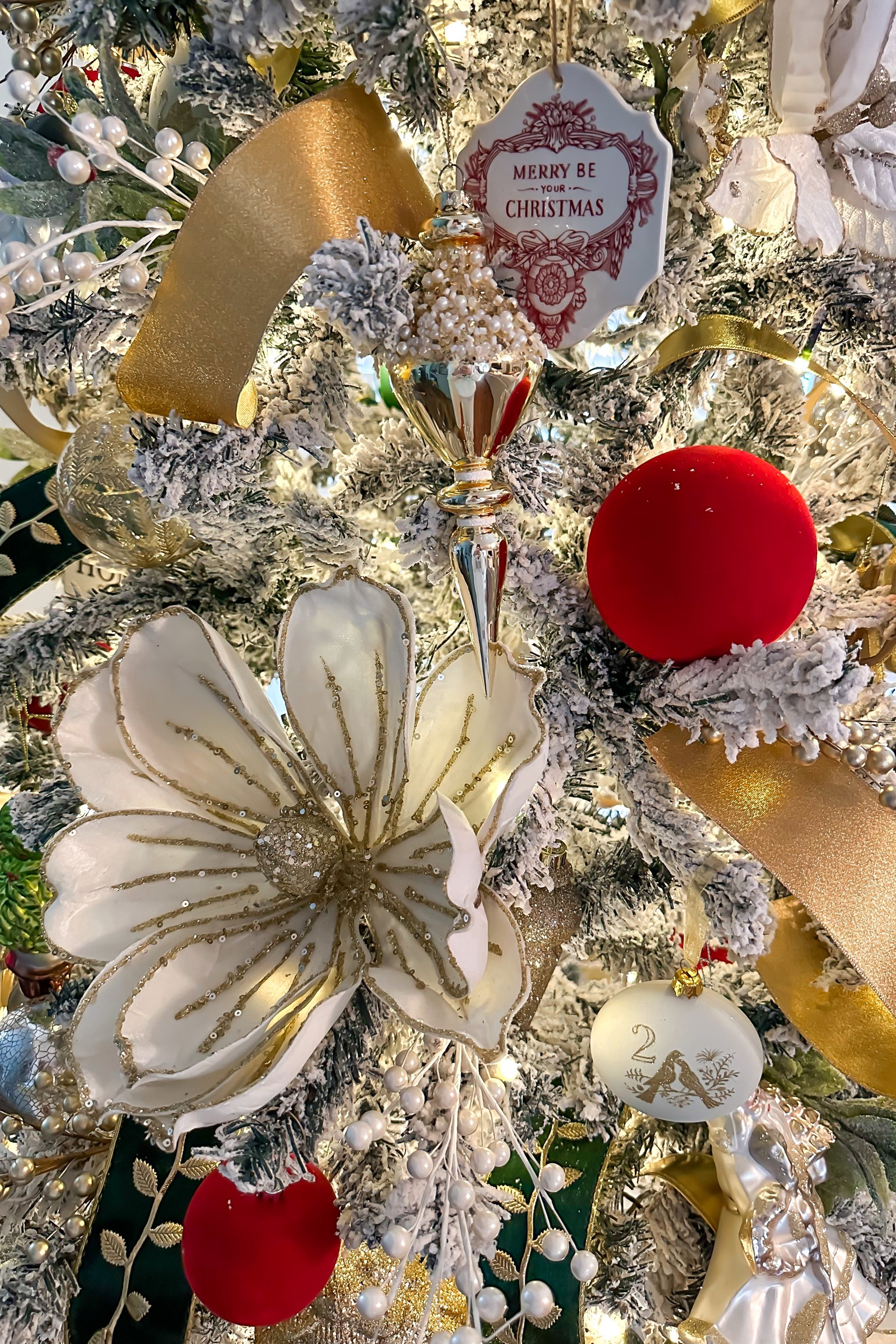 Red FLOCKED ornaments are all the rage this season!!!! Found some in a big and smaller size for my tree - $8.99 for each pack! They are sold out everywhere right now so RUN and get these while they’re in stock!!!!

#LTKHoliday #LTKfindsunder50 #LTKhome