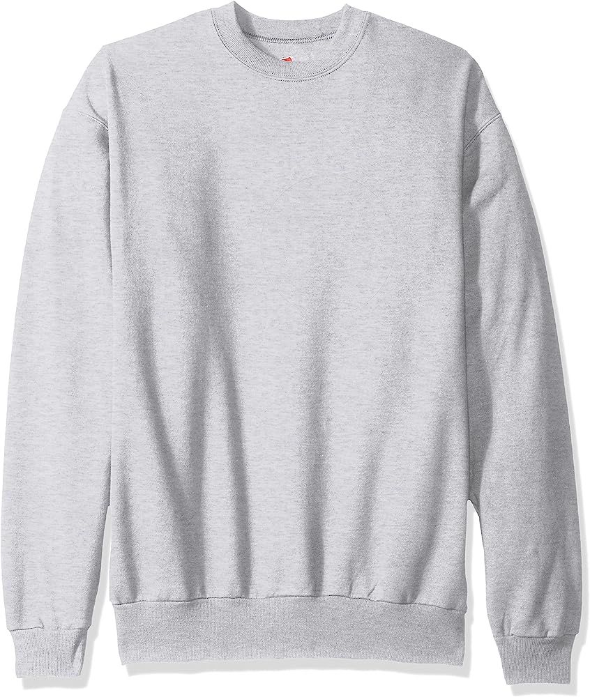 Hanes Men's Ecosmart Fleece Sweatshirt | Amazon (US)