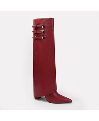 Women's Antonia Foldover Knee-High Boots | Macy's