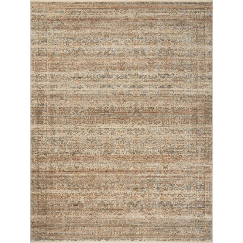 Amber Lewis x Loloi Molly Natural / Denim Area Rug | Wayfair North America