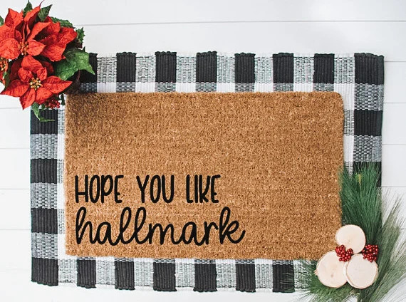 Hope You Like Christmas Doormat Holiday Doormat Christmas - Etsy | Etsy (US)
