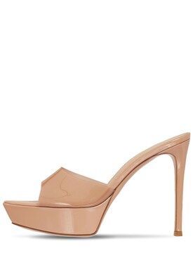 GIANVITO ROSSI115MM BETTY PLEXI PLATFORM SANDALS | Luisaviaroma