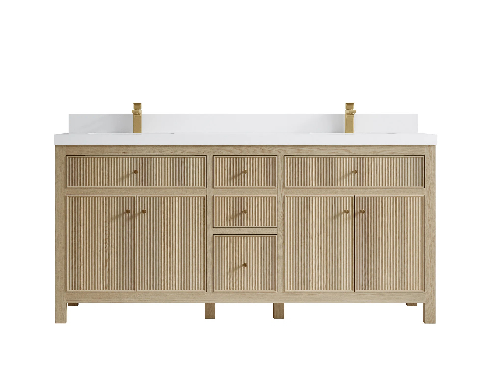 Willow Collections 72" Double Bathroom Vanity Set | Wayfair | Wayfair North America