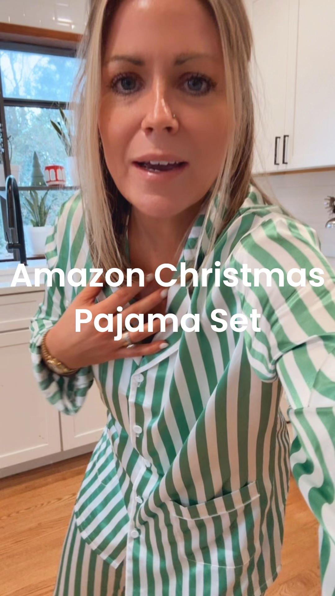 Amazon Christmas Pajama Set! Wearing a S. On sale under $25! Cute for Christmas morning, wearing at your in-laws, gift idea for a friend, family member, etc..

#LTKGiftGuide #LTKHoliday #LTKSaleAlert