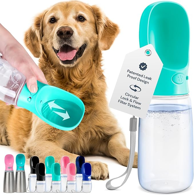 MalsiPree Dog Water Bottle Portable – Leak Proof and Lightweight Water Bottle for Dogs – Dog ... | Amazon (US)