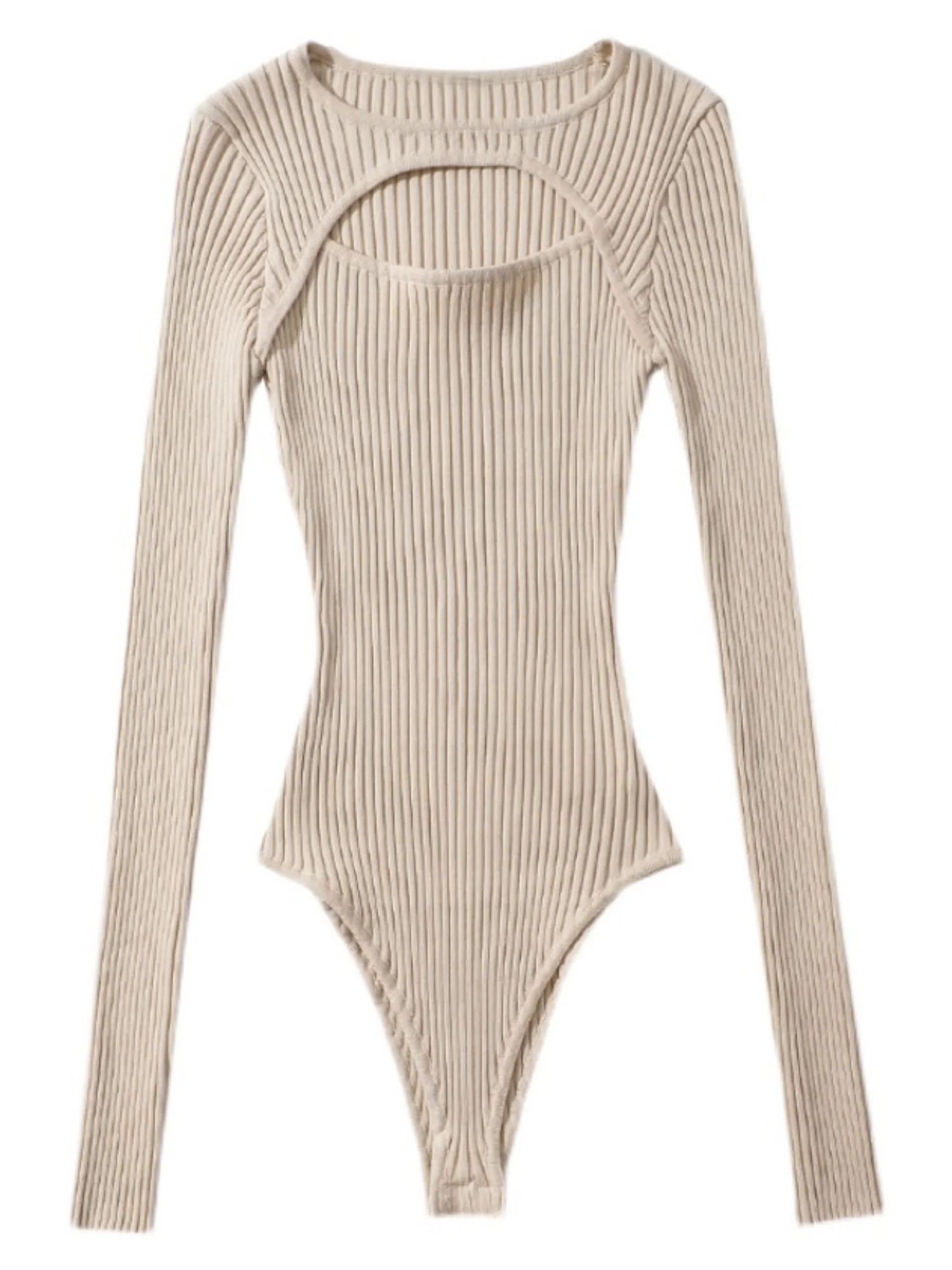 'Nicola' Cut-out Ribbed Bodysuit (4 Colors) | Goodnight Macaroon