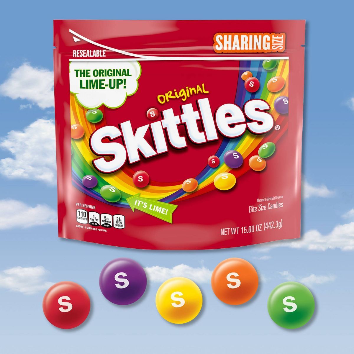 Skittles Original Sharing Size Chewy Candy - 15.6oz | Target
