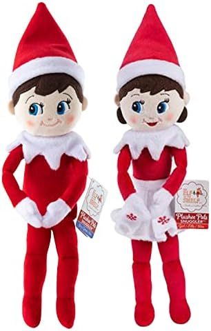 Amazon.com: The Elf on The Shelf 12" Plushee Pal® Snuggler Elf Light Girl & Boy : Toys & Games | Amazon (US)