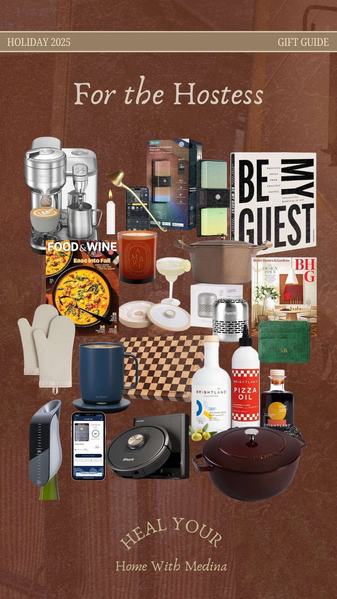 Gift guide for the hostess! A collection of elevated, functional, and beautiful finds any hostess will appreciate. Think kitchen essentials, cozy home touches, and entertaining must-haves that make hosting easier (and more fun!). Perfect for holiday parties, dinner invites, or last-minute thank-you gifts.

#LTKGiftGuide #LTKHoliday