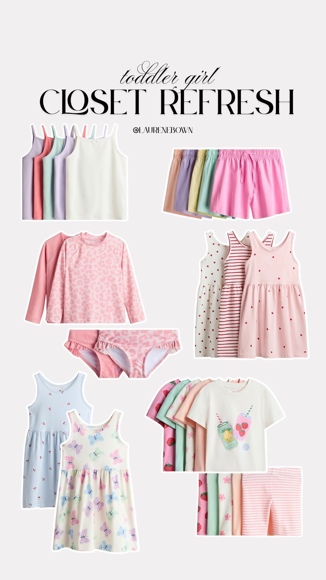 Cute new warm weather clothes for Audrey’s closet 😍 