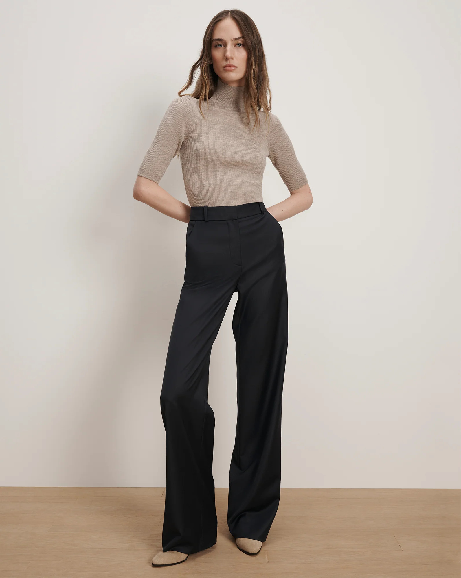 Eaton Wide-Leg Pant | Veronica Beard