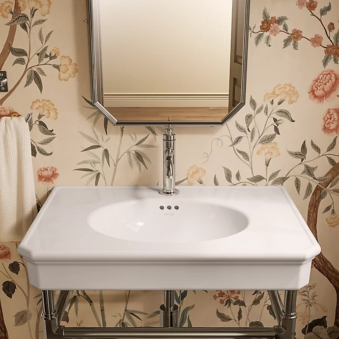 Claude by Studio McGee 30" Console Table Bathroom Sink | K-39304-1 | KOHLER | Kohler