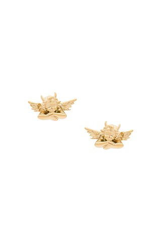 Boys Lie Stud Earrings in Gold from Revolve.com | Revolve Clothing (Global)