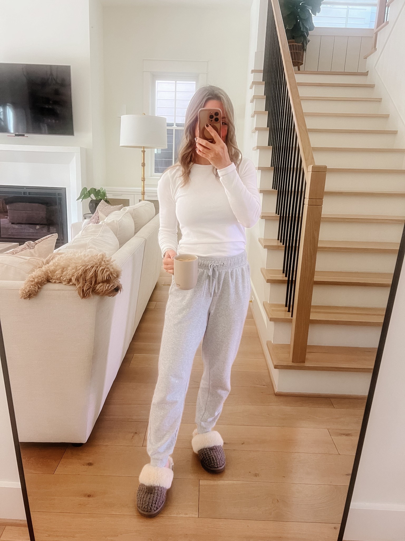 WFH cold day! 

#LTKmomlife #LTKdayinmylife