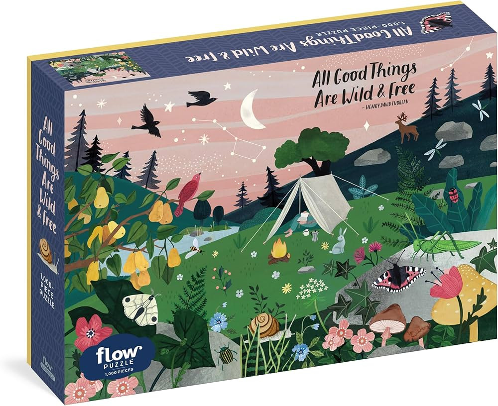 All Good Things Are Wild and Free 1,000-Piece Puzzle | Amazon (US)