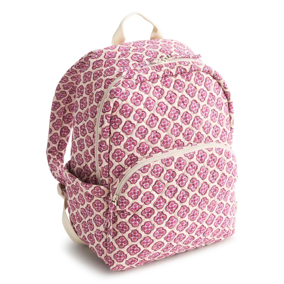 Vera Bradley Women's Outlet Cotton Essential Backpack Lavender Geo | Target
