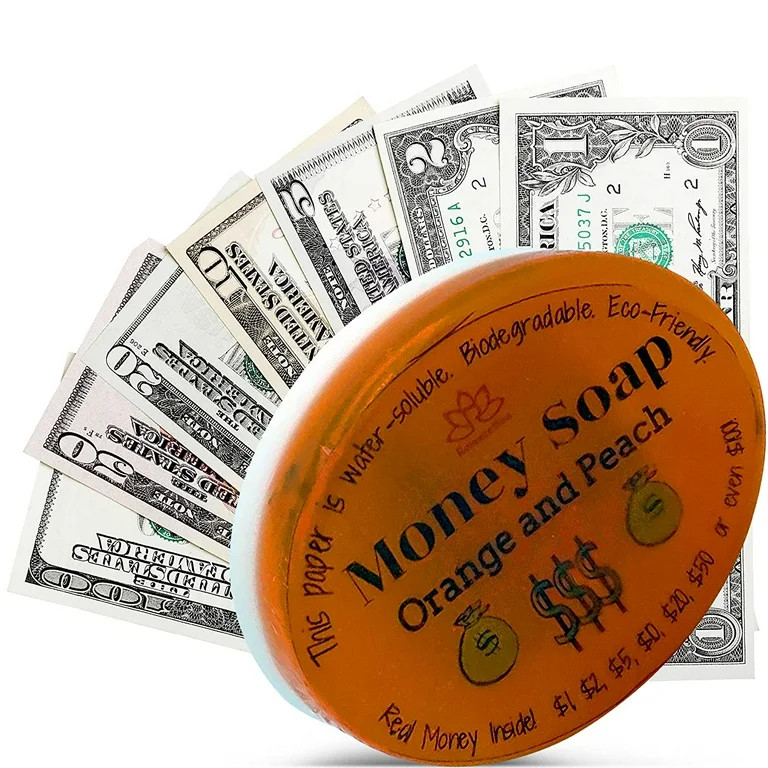 Soap Bar with Money Inside from Glycerin with Gift inside - Made in USA (Fruit Mix) | Walmart (US)