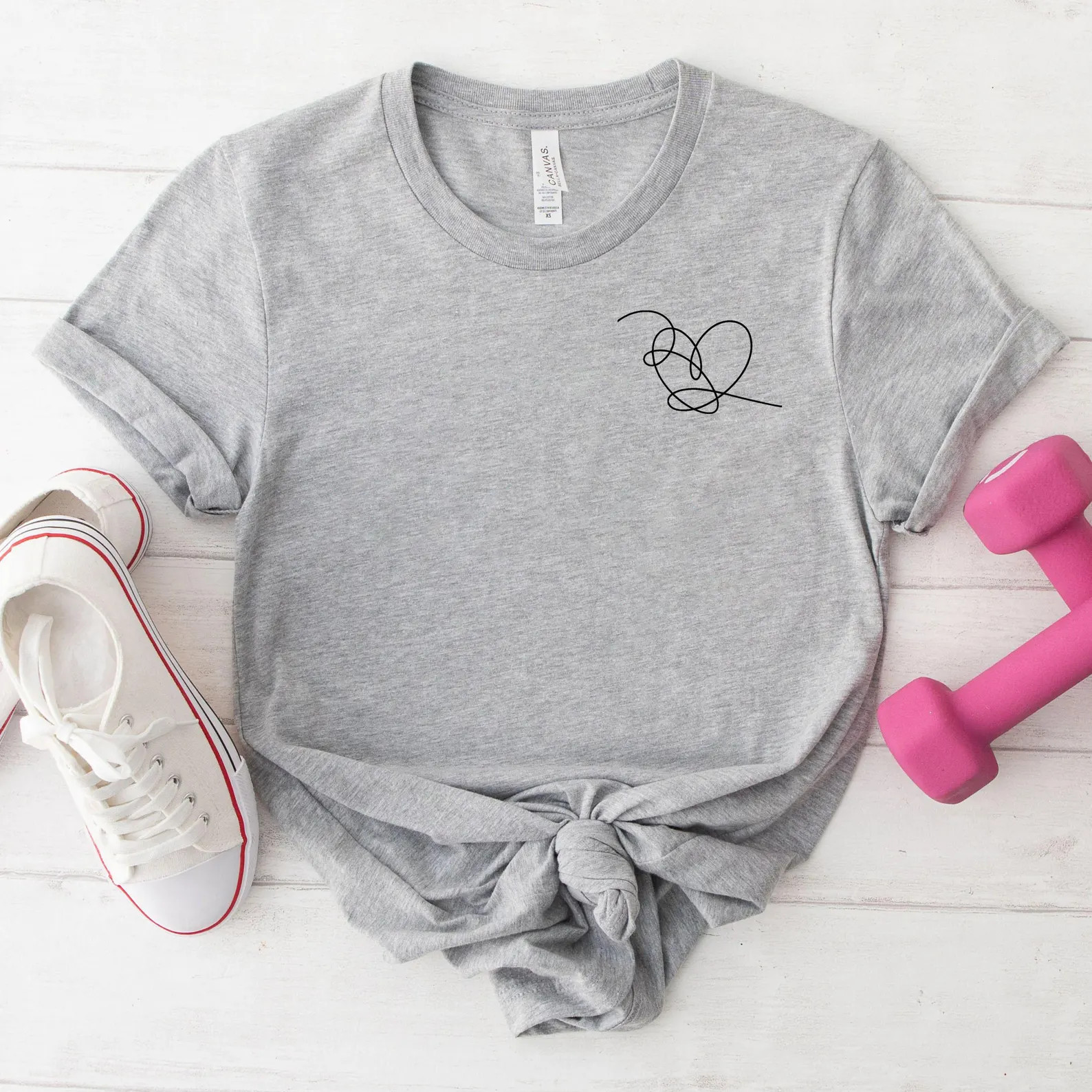 Love Yourself Heart T-shirt K-pop Fan Love Yourself Tee Gift - Etsy | Etsy (Global)