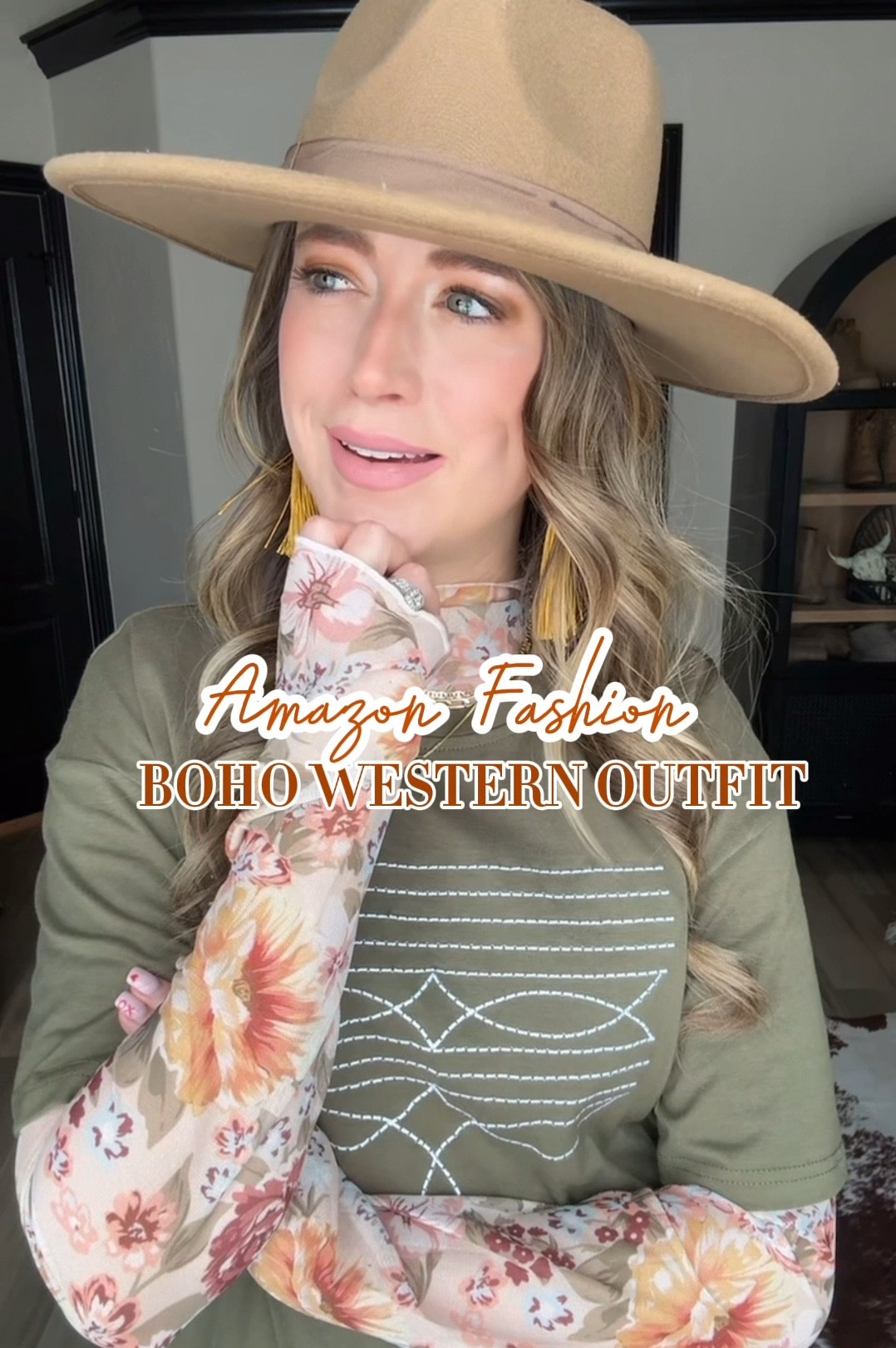 Boho western outfit idea, rodeo outfit, western tee, lace skirt outfit, mesh top outfit, concert outfit idea, concert style 

#LTKStyleTip #LTKSaleAlert #LTKWatchNow