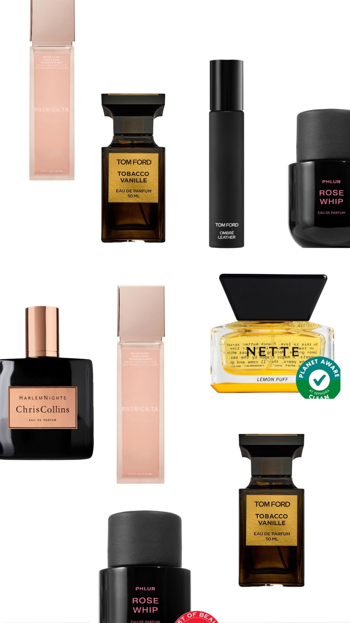 Caption: A selection of some favorite scents to grab at @sephora during their FRAGRANCE FOR ALL event. Beauty insider members can take 20% off full size fragrances with code SAVESCENTS (one time use!) #sephorapartner 
