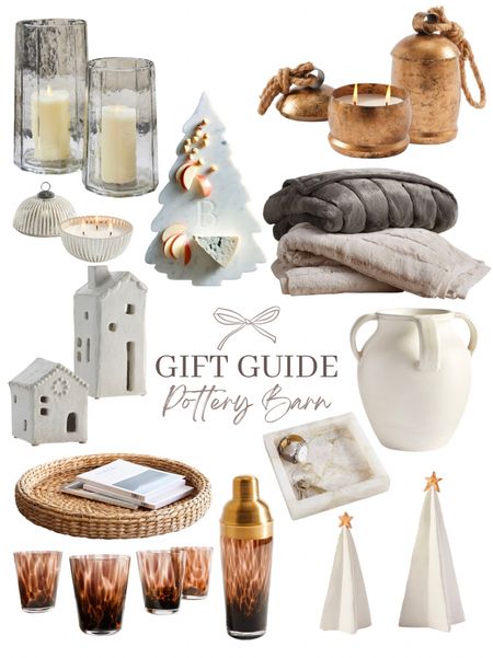 Pottery barn gift guide, Holiday decor, home decor, holiday gifts, Christmas decor, candle, vase, tray, charcuterie board, Faux fur throw 

#LTKHolidaySale #LTKhome #LTKGiftGuide