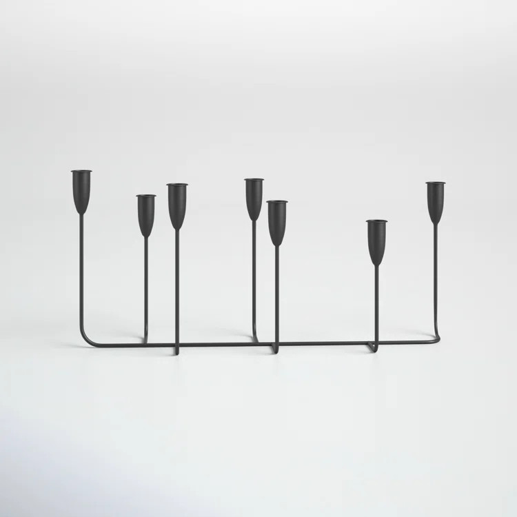 Modern Metal Candelabra Holder | Wayfair North America