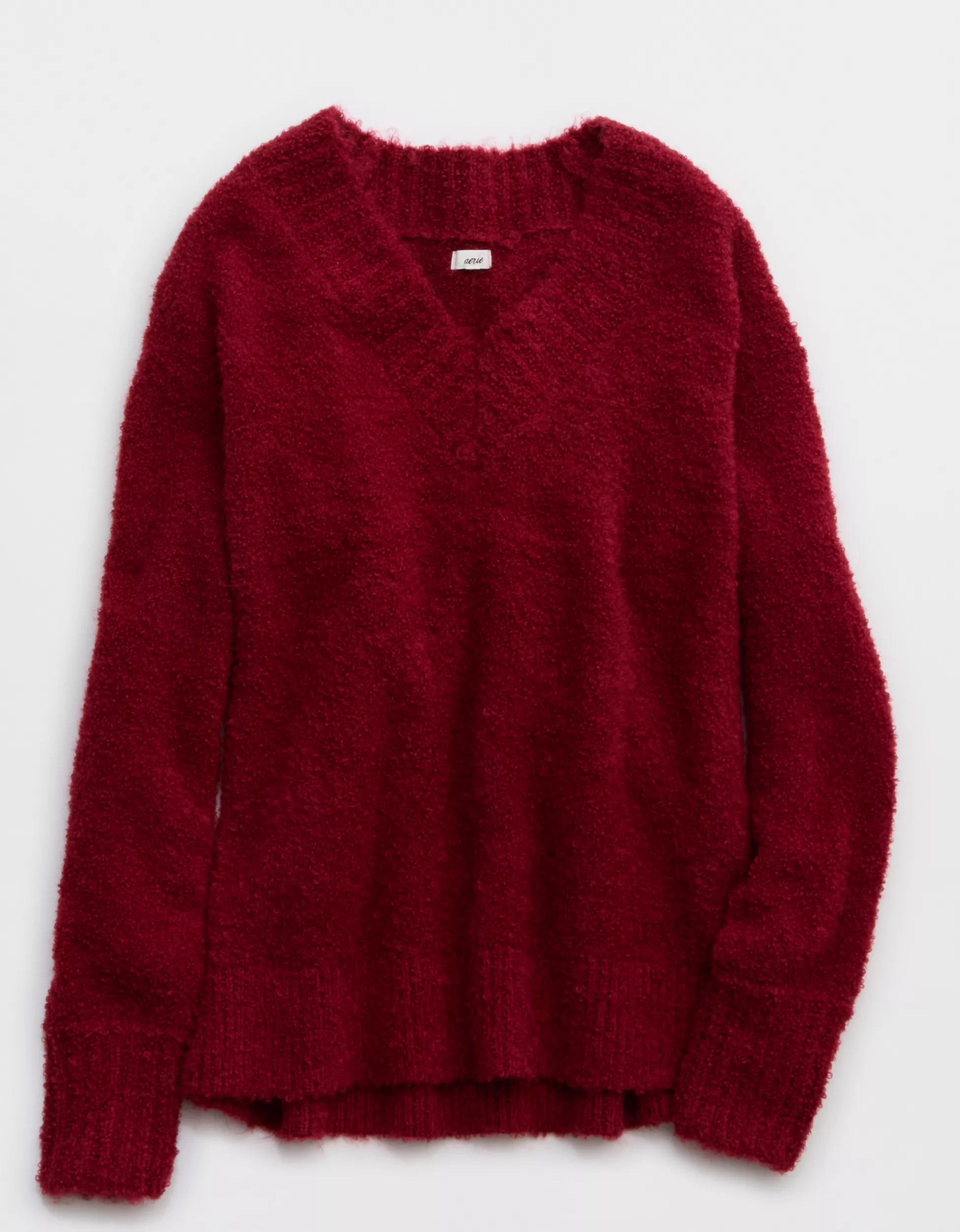 Aerie Teddy Boucle Sweater | American Eagle Outfitters (US & CA)
