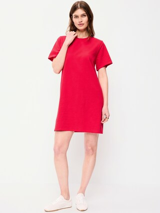 Vintage Crew-Neck Mini T-Shirt Dress | Old Navy (US)