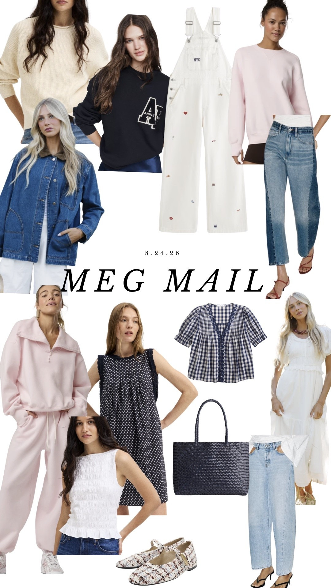 MEG MAIL | 8.24.26
Everything linked

#LTKdayinmylife #LTKgrwm #LTKootd