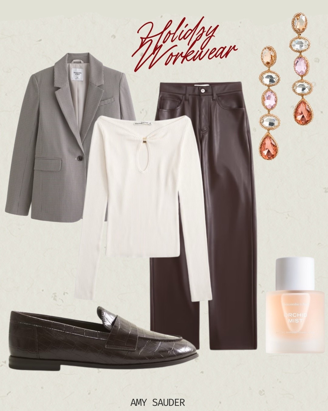 Abercrombie finds
Holiday outfit 
Blazer 
Workwear 

#LTKSeasonal #LTKHoliday #LTKootd