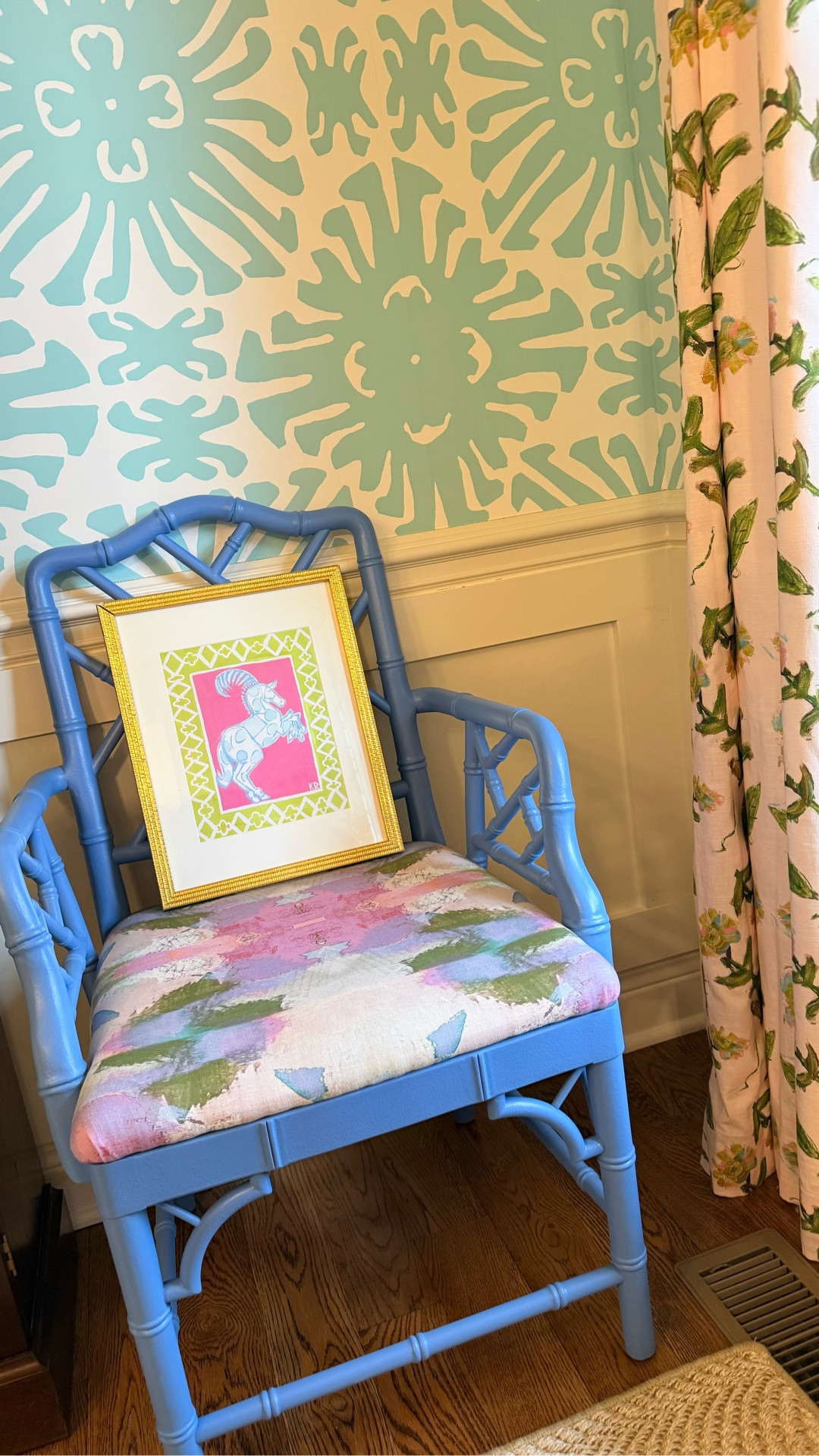 Wall art 🖼️ 

Bamboo dining chairs 🪑 

Burlwood table 

This rug looks great in every space. Adds texture and a great neutral piece to ground a space. 

#LTKdayinmylife #LTKHome