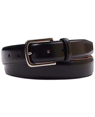 Cole Haan Men's Spazzol Feathered Edge Dress Belt - Macy's | Macy's