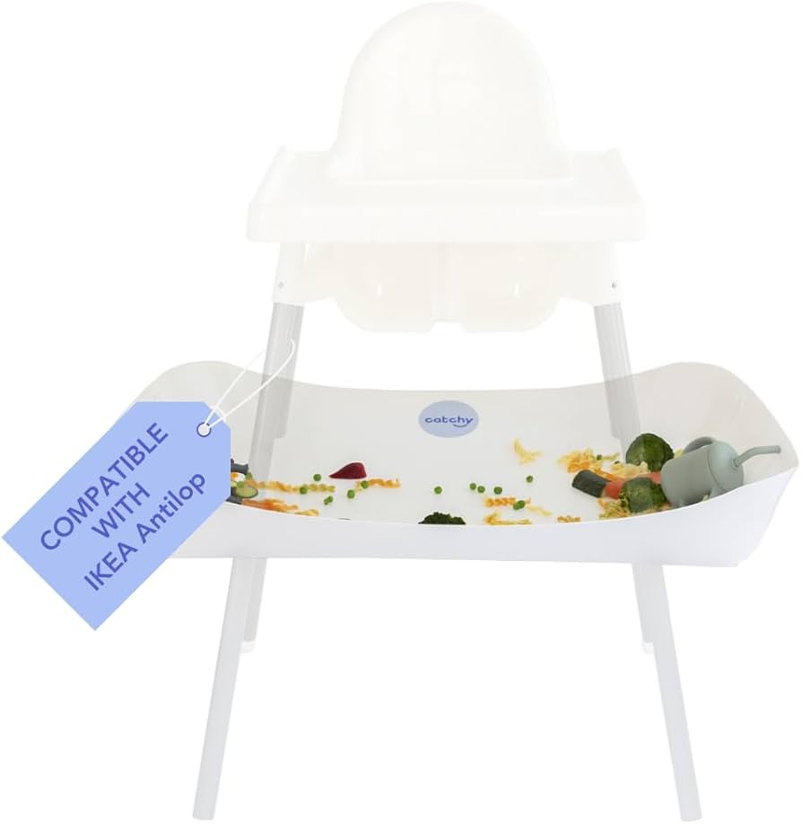 CATCHY - Food Catcher - Compatible with IKEA Antilop High Chair + 11 Other High Chairs - Highchai... | Amazon (US)