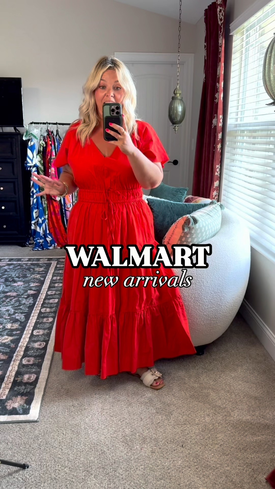 Loooving this new Walmart maxi dress! Comes in a bunch of colors, I sized down 1 as I think it runs pretty generous in sizing  

#LTKMidsize #LTKPetite #LTKFindsUnder50
