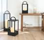 Decker Mango Wood Lantern Collection | Pottery Barn (US)