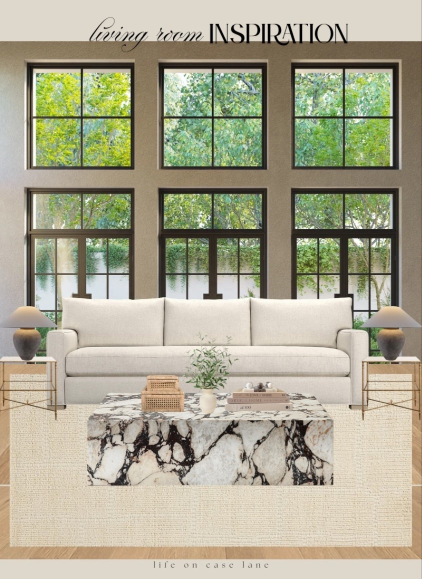 Living room / family room furniture.
Coffee table, couch, end table, lamp, neutral area rug 
#coffeetable #coffeetablestyling #livingroomdecor #livingroom 

Living room, home interior design

#LTKSaleAlert #LTKHome