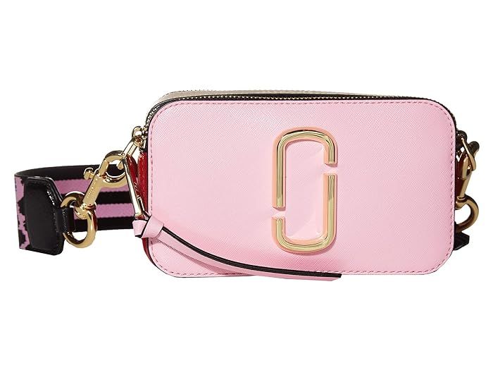 Marc Jacobs Snapshot (Powder Pink Multi) Handbags | Zappos