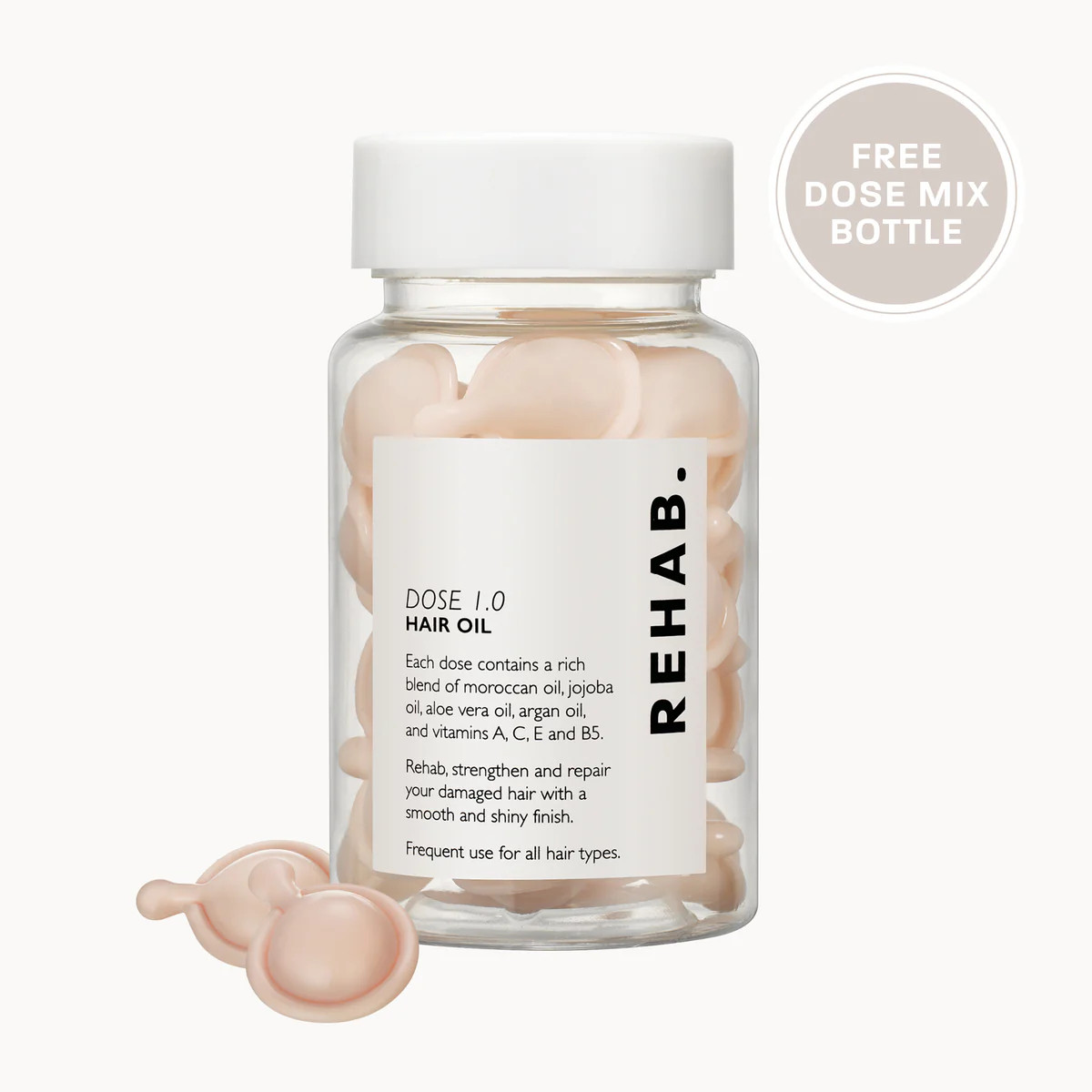 REHAB. Dose 1.0 Hair Oil Capsules | REHAB Your Hair