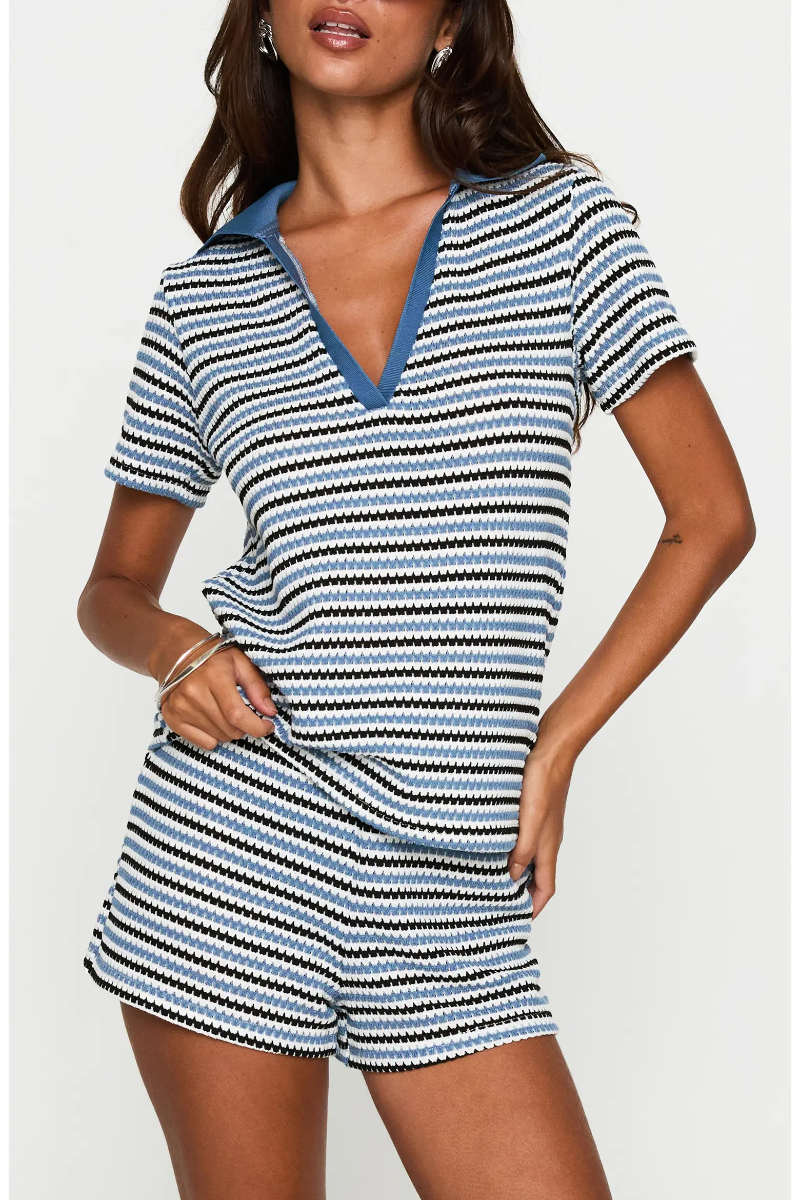On Vacation Open Stitch Top & Shorts Set (Women) | Nordstrom | Nordstrom