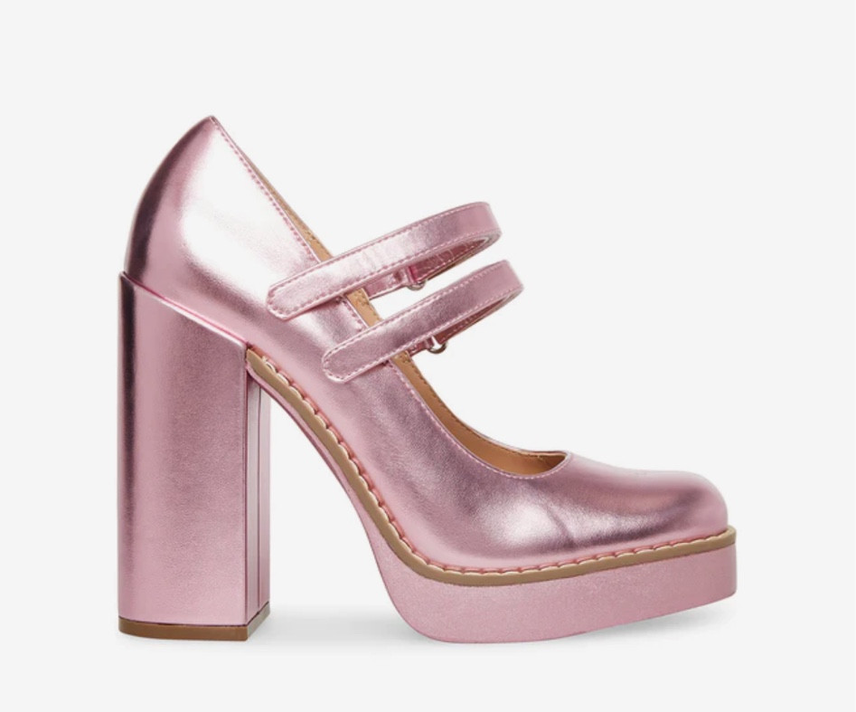 How cute are these metallic light pink Steve Madden heels?! They’re currently on sale for $50! They also come in black, pastel lavender, red, and several other gorgeous colors! 😍👠

#LTKshoecrush #LTKunder50 #LTKsalealert